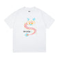 Maison Margiela T-shirt Dragon Print Crew Neck Loose Short Sleeve T-shirt