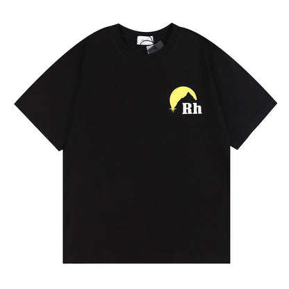 Rhude T-shirt Sunset Printed Short Sleeve T-shirt