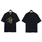 Denim Tears T-shirts Embroidered Short Sleeve T-shirts