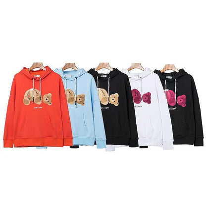 Palm Angle Sweatshirt Palm Angels Embroidered Hoodie Male and Female Couple BF Loose