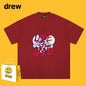 Drew T-shirts Cotton Short Sleeve Short Sleeve T-shirt Loose