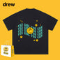 Drew T-shirts Printed Short Sleeve Loose round Neck