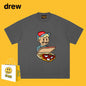 Drew T-shirts Pizza Graffiti Printing