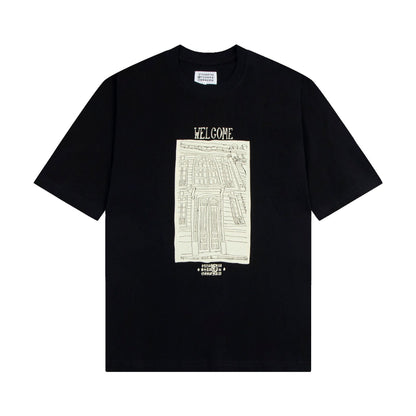 Maison Margiela T-shirt Crew Neck Loose Short Sleeve T-shirt