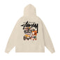Stussy Hoodie Fall/Winter Fleece Hooded Sweater
