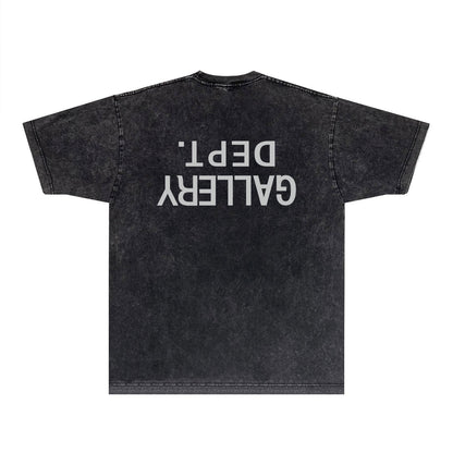 Gallery Dept T Shirts Tee Shirt Washed and Worn Short Sleeve T-shirt Blouse