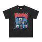 Gallery Dept T Shirts TV Printing Washed Distressed Short Sleeve plus Size