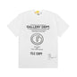 Gallery Dept T-Shirt Alphabet Slogan Printed Retro Washed Short Sleeve T-Shirt