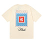 Rhude T-shirt Moroccan Micro Printed Short Sleeve T-shirt