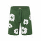 Denim Tears Shorts Foam Loose Casual Shorts
