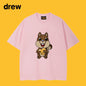 Drew T-shirts Smiley Bear Printed Short Sleeve