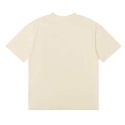 Rhude T-shirt Ski Theme Letter Print Short Sleeve T-shirt