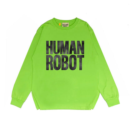 Gallery Dept Long Sleeved Shirt Fashion Brand Long Sleeve Long-Sleeved T-shirt Blouse