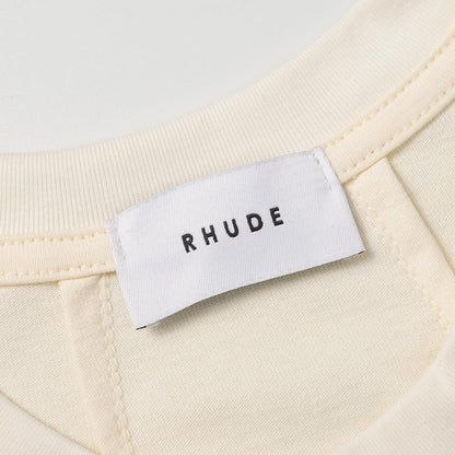 Rhude T-shirt Leopard Print Short Sleeve T-shirt