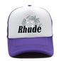 Rhude Hat Fashion Net Cap Hip Hop Baseball Cap