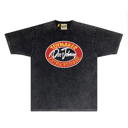 Gallery Dept T Shirts Tee Shirt Washed and Worn Short Sleeve T-shirt Blouse