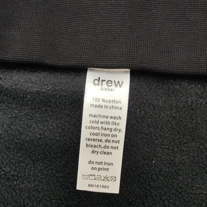 Drew House Sweatshirts Unisex Love Pattern Loose Fleece Crew Neck Sweater