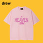 Drew T-shirts Smiley Face Letter Printing