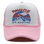 Rhude Hat Retro Outdoor Shade Baseball Net Cap