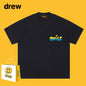 Drew T-shirts Pure Cotton Short Loose