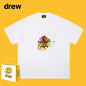 Drew T-shirts Loose Graffiti Printing