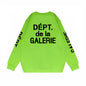Gallery Dept Long Sleeved Shirt Fashion Brand Long Sleeve Long-Sleeved T-shirt Blouse