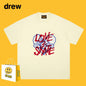 Drew T-shirts Cotton Short Sleeve Short Sleeve T-shirt Loose