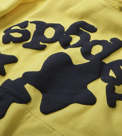 Sp5der Beluga Hoodie Gold