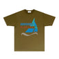Rhude T-shirts Printed Trendy Pure Cotton