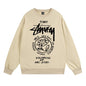 Stussy Sweatshirts Autumn/Winter Fleece Couple Sweatshirts