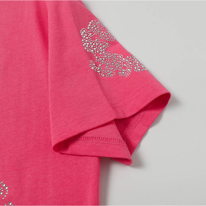 Denim Tears T-shirts Rhinestones