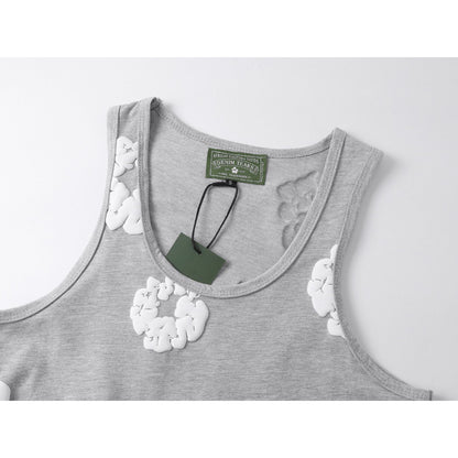 Denim Tears Vest Foam Printed Casual Sports Vest