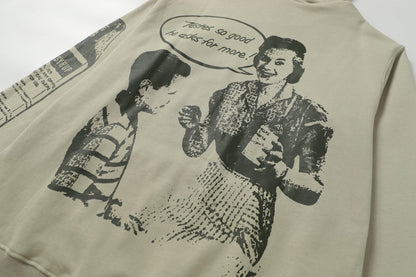 THAT'S A AWFUL LOT OF COUGH SYRUP Tomorrow's Star Graphic Hoodie ¡ª detail