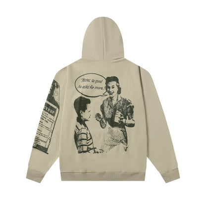 THAT'S A AWFUL LOT OF COUGH SYRUP Tomorrow's Star Graphic Hoodie ¡ª back
