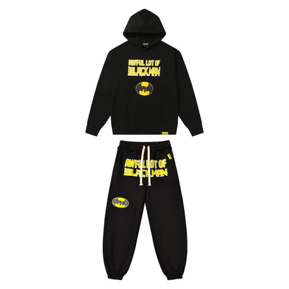 THAT'S A AWFUL LOT OF COUGH SYRUP Rising Star Graphic Hoodie & Sweatpants Set ¡ª front