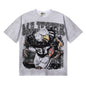 MAJESTIK Eagle Football Rhinestone Graphic T-Shirt ¡ª hero