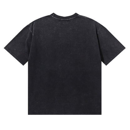 MAJESTIK Death Chain Skull Graphic T-Shirt ¡ª back