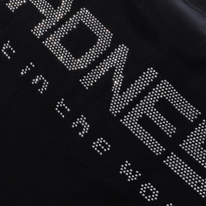 MAJESTIK Carnival Graphic Cropped T-Shirt ¡ª detail