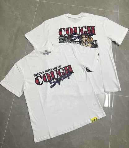 THAT'S A AWFUL LOT OF COUGH SYRUP Chest & Back Graphic T-Shirt ¡ª context