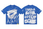 THAT'S A AWFUL LOT OF COUGH SYRUP Blue Graphic T-Shirt ¡ª hero