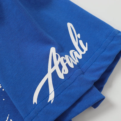 THAT'S A AWFUL LOT OF COUGH SYRUP Blue Graphic T-Shirt ¡ª detail