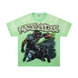 MAJESTIK Mint Green Football Graphic T-Shirt ¡ª hero