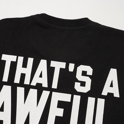 THAT'S A AWFUL LOT OF COUGH SYRUP Front & Back Graphic T-Shirt ¡ª detail