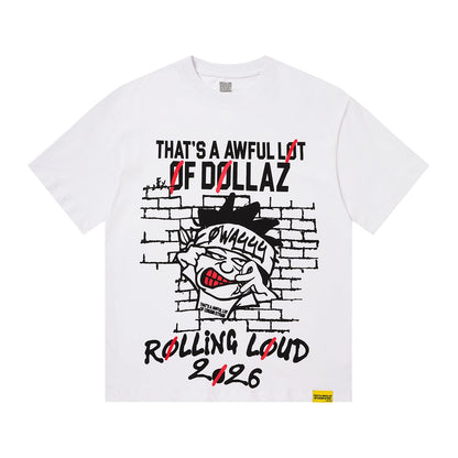 THAT'S A AWFUL LOT OF COUGH SYRUP Front Graphic Short-Sleeve T-Shirt ¡ª hero