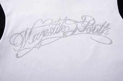MAJESTIK Car Graphic Zip-Front Short-Sleeve T-Shirt ¡ª detail