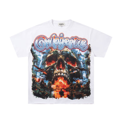 MAJESTIK Skull Graphic Short-Sleeve T-Shirt ¡ª hero