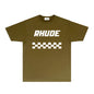 Rhude T-shirts Printed Trendy Pure Cotton