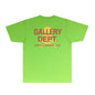 Gallery Dept T Shirt Retro Printed Loose Short-Sleeved Shirt