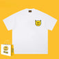 Drew T-shirts Short Sleeve Cola Loose round Neck