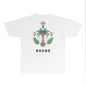 Rhude T-shirts Printed Trendy Pure Cotton